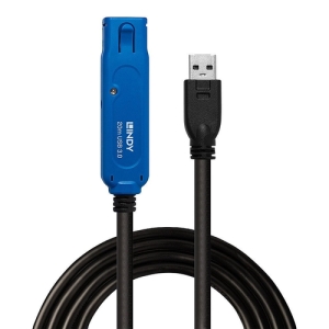 Alternative view of Lindy 43361 cable USB 20 m USB 3.2 Gen 1 (3.1 Gen 1) USB A Negro