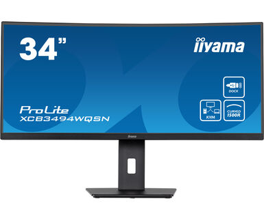 iiyama ProLite XCB3494WQSN-B5 LED display 86,4 cm (34") 3440 x 1440 Pixeles UltraWide Quad HD Negro 4 cm (34") 3440 x 1440 Pixeles UltraWide Quad HD Negro