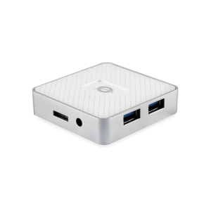 Conceptronic HUBBIES03W hub de interfaz USB 3.2 Gen 1 (3.1 Gen 1) Micro-B 5000 Mbit/s Blanco