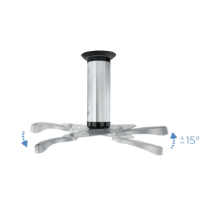 TooQ SOPORTE UNIVERSAL DE TECHO GIRATORIO 360º PARA PROYECTOR PLATA