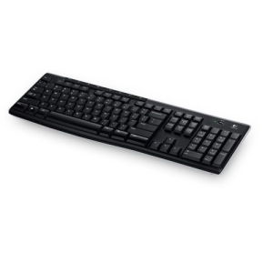 Logitech Wireless Keyboard K270 teclado RF inalámbrico QWERTZ Alemán Negro