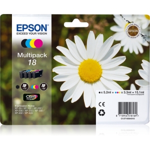 Epson Daisy Multipack 18 4 colores (etiqueta RF)