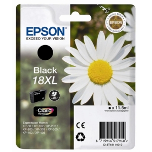 Epson Daisy Cartucho 18XL negro (etiqueta RF)