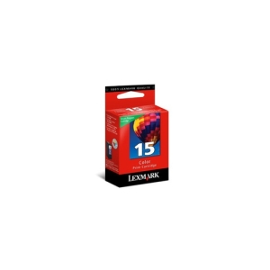 Lexmark N° 15 Color Return Program Print Cartridge cartucho de tinta 1 Cartridge Original Negro