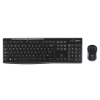 Logitech Wireless Combo MK270 teclado Ratón incluido RF inalámbrico QWERTY Nórdico Negro