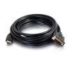 C2G 42514 adaptador de cable de vídeo 1 m HDMI DVI-D Negro
