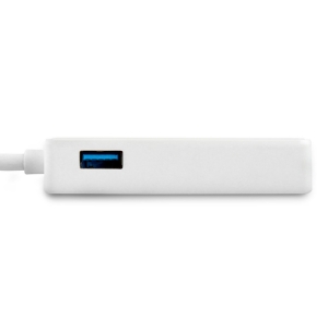 StarTech.com Adaptador Tarjeta de Red NIC Externa USB 3.0 de 1 Puerto Gigabit Ethernet RJ45 y Puerto USB - Blanco StarTech.com Adaptador Tarjeta de Red NIC Externa USB 3.0 de 1 Puerto Gigabit Ethernet RJ45 y Puerto USB - Blanco