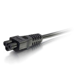 C2G Cable de alimentación británico de 2 m para portátil (BS 1363 a IEC 60320 C5)