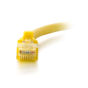 C2G Cable de conexión de red de 1 m Cat6 sin blindaje y con funda (UTP), color amarillo