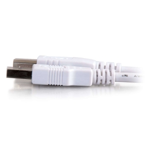 Alternative view of C2G 3m USB 2.0 A/B Cable cable USB USB A USB B Blanco
