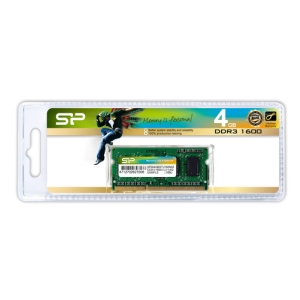 Silicon Power SP004GBSTU160N02 módulo de memoria 4 GB 1 x 4 GB DDR3 1600 MHz