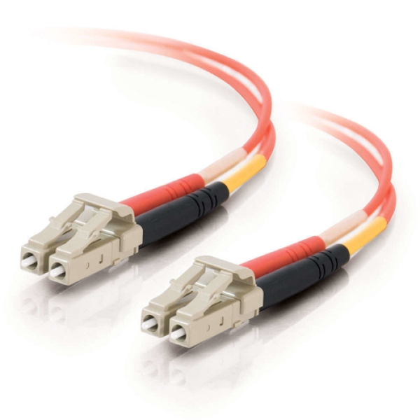 C2G 85502 cable de fibra optica 20 m LC OFNR Naranja