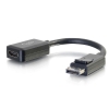 C2G Adaptador convertidor de DisplayPort™ macho a HDMI hembra, 20 cm, negro C2G Adaptador convertidor de DisplayPort™ macho a HDMI hembra
