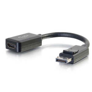 C2G Adaptador convertidor de DisplayPort™ macho a HDMI hembra