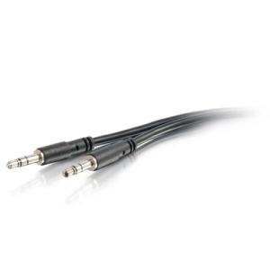 C2G Cable de audio delgado auxiliar de 3