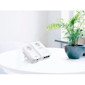 TP-Link TL-WPA8631P KIT adaptador de red PowerLine 1300 Mbit/s Ethernet Wifi Blanco 2 pieza(s) TP-Link TL-WPA8631P KIT adaptador de red PowerLine 1300 Mbit/s Ethernet Wifi Blanco 2 pieza(s)