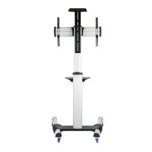 TooQ FS1870M-B soporte para pantalla de señalización 94 cm (37") Negro, Plata