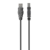 Belkin Premium Printer Cable - Cable USB - USB Tipo B (M) a USB (M) - USB 2.0 - 1.8 m - moldeado Belkin USB 2.0 A - USB 2.0 B