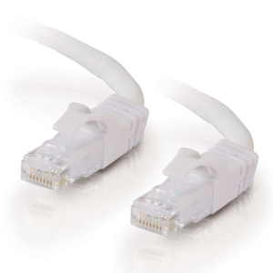 C2G Cat6 Snagless Patch Cable White 20m cable de red Blanco U/UTP (UTP)