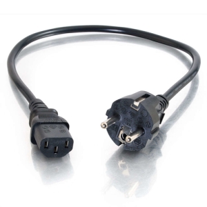 C2G Cable de alimentación europeo 16 AWG de 2 m (IEC320C13 a CEE7/7) C2G Cable de alimentación europeo 16 AWG de 2 m (IEC320C13 a CEE7/7)