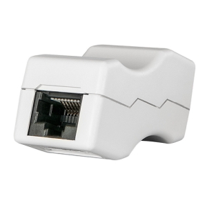 Lindy 34009 cambiador de género para cable RJ45 Gris