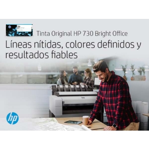 HP Cartucho de tinta DesignJet 730 cian de 300 ml
