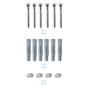 TooQ Soporte de Pared para Monitor / TV LCD, Plasma de 60-100, Negro