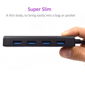 Alternative view of Ewent EW1136 hub de interfaz USB 3.2 Gen 1 (3.1 Gen 1) Type-A 480 Mbit/s Negro