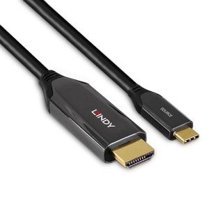 Lindy 43369 adaptador de cable de vídeo 3 m USB Tipo C HDMI tipo A (Estándar) Lindy 43369 adaptador de cable de vídeo 3 m USB Tipo C HDMI tipo A (Estándar)
