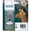 Epson Stag Multipack T1306 3 colores Epson Stag Multipack T1306 3 colores