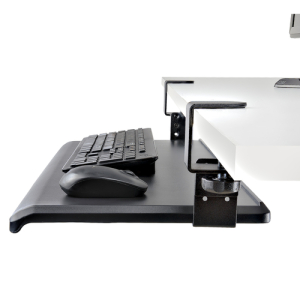 StarTech.com Bandeja Deslizante de Teclado para Debajo del Escritorio, Soporte de Mordaza, 2kg, Bandeja para Teclado, Soporte para Ratón, Ajuste de Altura (100, 120, or 140mm) StarTech.com Bandeja Deslizante de Teclado para Debajo del Escritorio, Soporte de Mordaza, 2kg, Bandeja para Teclado, Soporte para Ratón, Ajuste de Altura (100, 120, or 140mm)