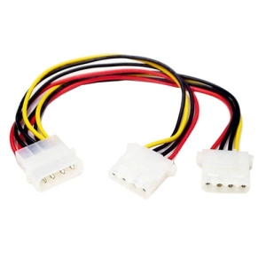 StarTech.com Adaptador Cable en Y Divisor Molex 4 Pines - 2x Hembra y 1x Macho LP4 - Splitter