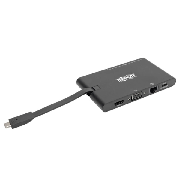 Tripp Lite U442-DOCK3-B Estación de Conexión USB C - 4K HDMI