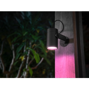 Alternative view of Philips Hue White and Color ambiance Foco para exteriores Lily