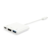 Equip 133461 hub de interfaz USB 3.2 Gen 1 (3.1 Gen 1) Type-C Blanco Equip 133461 hub de interfaz USB 3.2 Gen 1 (3.1 Gen 1) Type-C Blanco