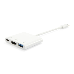 Equip 133461 hub de interfaz USB 3.2 Gen 1 (3.1 Gen 1) Type-C Blanco
