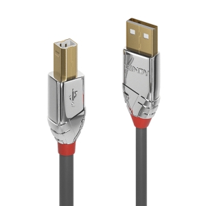 Lindy 36644 cable USB 5 m USB 2.0 USB A USB B Gris