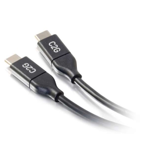 Alternative view of C2G CABLE USB-C 2.0 MACHO A MACHO (5 A) 3 M