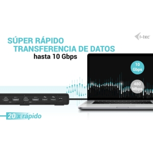 i-tec USB 3.0 / USB-C / Thunderbolt 3 Dual Display Docking Station Gen2 + Power Delivery 100W i-tec USB 3.0 / USB-C / Thunderbolt 3 Dual Display Docking Station Gen2 + Power Delivery 100W