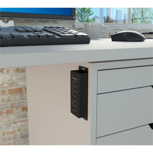 StarTech.com Hub Concentrador USB 3.0 (5Gbps) de 4 Puertos y 3 Puertos de Carga USB ( 2x 1A y 1x 2A) - Ladrón con Carcasa de Metal StarTech.com Hub Concentrador USB 3.0 (5Gbps) de 4 Puertos y 3 Puertos de Carga USB ( 2x 1A y 1x 2A) - Ladrón con Carcasa de Metal