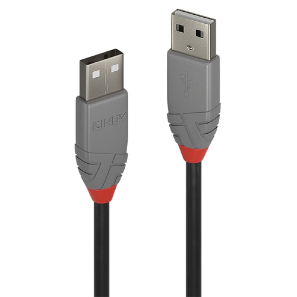 Lindy 36693 cable USB 2 m USB 2.0 USB A Negro