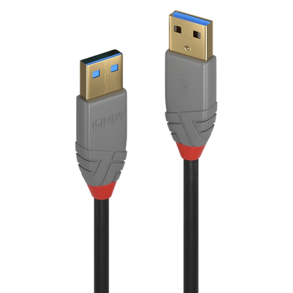 Lindy 36753 cable USB 3 m USB 3.2 Gen 1 (3.1 Gen 1) USB A Negro