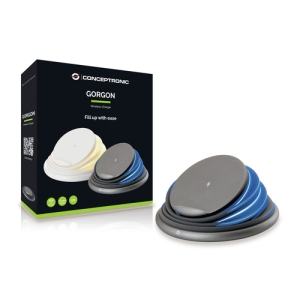 Conceptronic GORGON02G cargador de dispositivo móvil Gris Interior Conceptronic GORGON02G cargador de dispositivo móvil Gris Interior