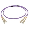 C2G CABLE DE FIBRA SC/SC OM4 LSZH DE 7 M - VIOLETA