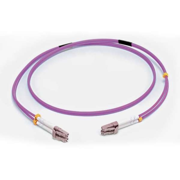 C2G CABLE DE FIBRA LC/LC OM4 LSZH DE 3 M - VIOLETA