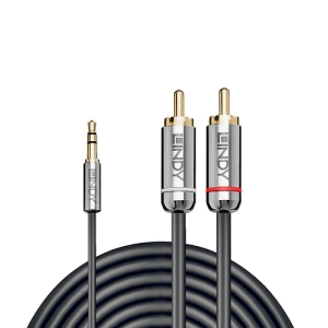 5mm 2 x RCA Antracita