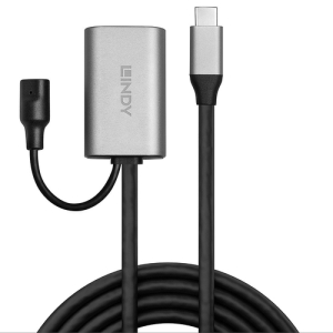 Alternative view of Lindy 43271 cable USB 5 m USB 3.2 Gen 1 (3.1 Gen 1) USB C Negro