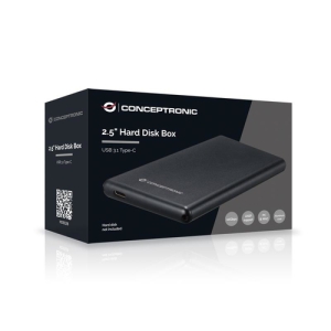 Conceptronic HDE02B caja para disco duro externo Caja de disco duro (HDD) Negro 2.5" Conceptronic HDE02B caja para disco duro externo Caja de disco duro (HDD) Negro 2.5"