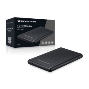Conceptronic HDE02B caja para disco duro externo Caja de disco duro (HDD) Negro 2.5" Conceptronic HDE02B caja para disco duro externo Caja de disco duro (HDD) Negro 2.5"