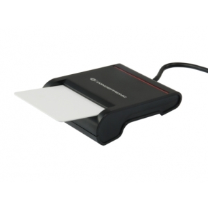 Conceptronic SCR01B lector de tarjeta inteligente USB USB 2.0 Negro